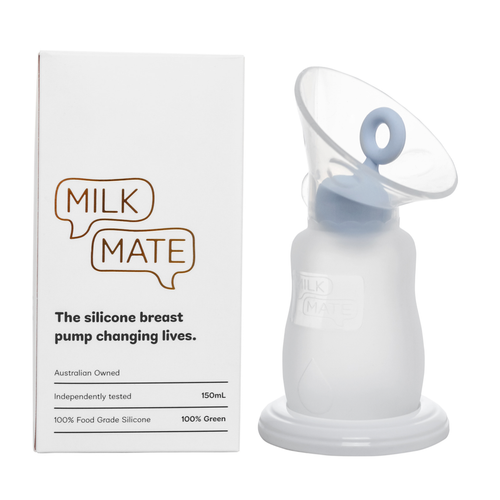 Milk Mate Silicone Breast Pump 150ml Combo
